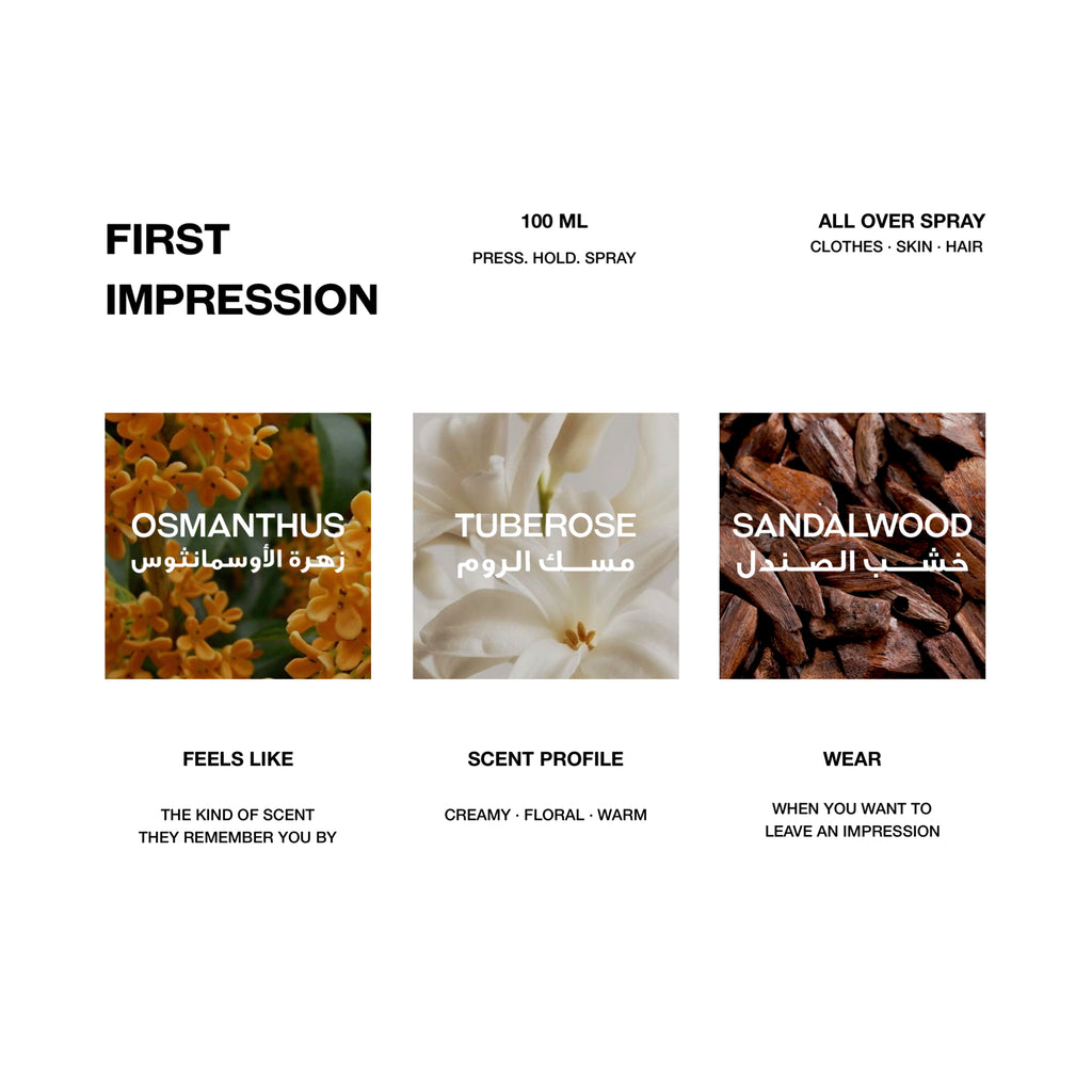 FIRST IMPRESSION