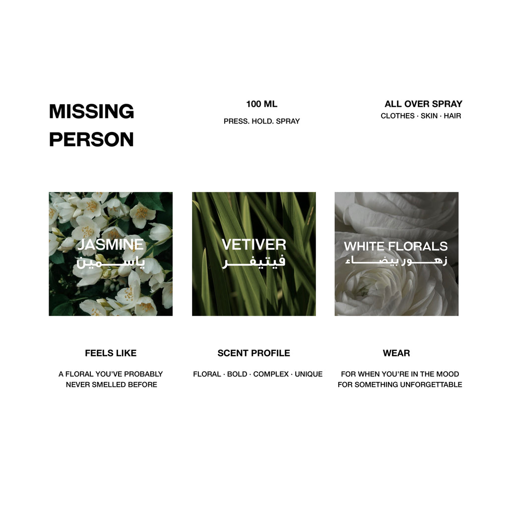 MISSING PERSON